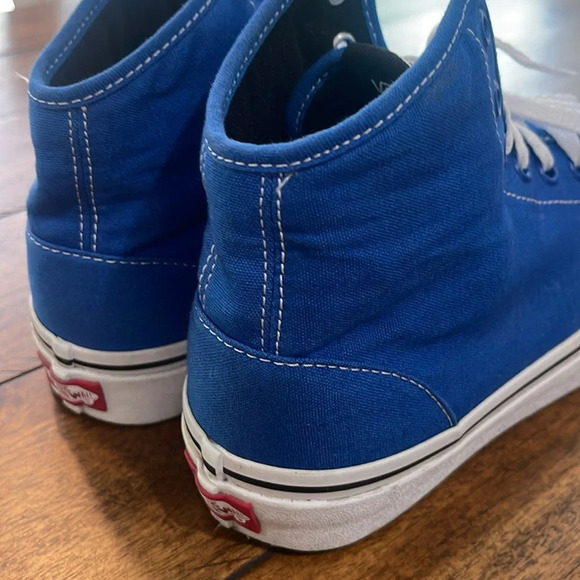 RARE Vans classic blue hi high top sz mens 9 womens 10.5 (RARE DEADSTOCK) unisex - Picture 16 of 16